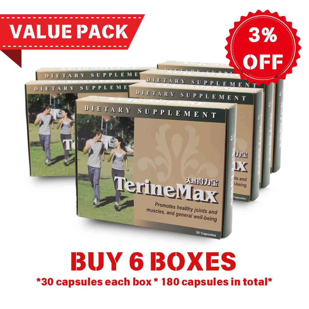 B. TerineMax - 6 boxes (3% bulk discount)