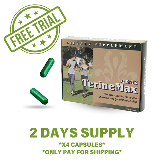 2 Days Supply FREE TerineMax Capsules (Only Pay for Shipping Fee)